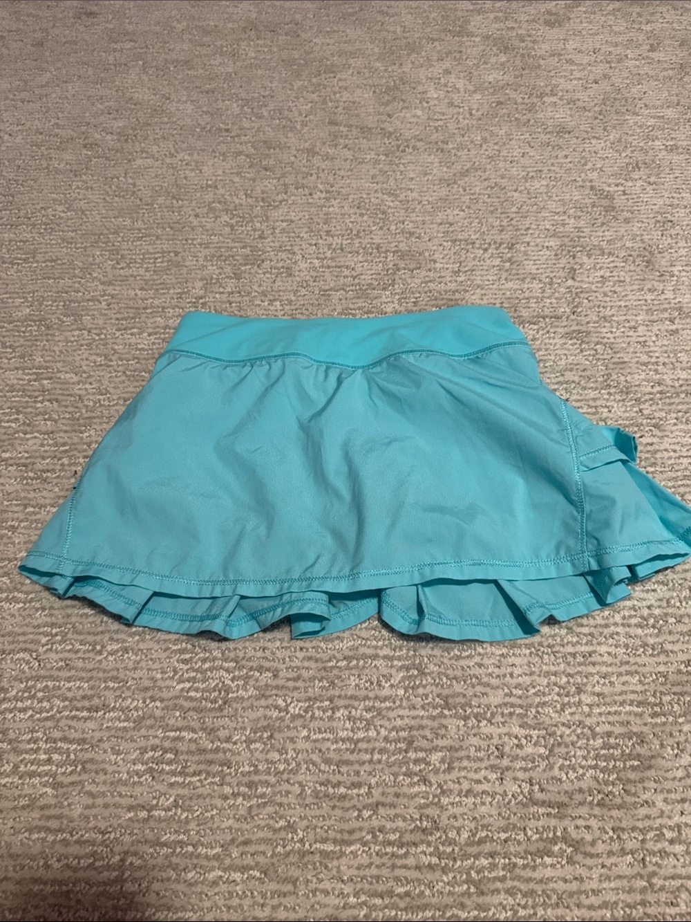 Ivivva Aqua Ruffle Active Skirt